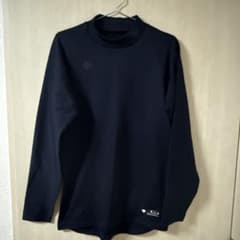 DESCENTE BASEBALL アンダーシャツ L ネイビー　裏起毛のサムネイル
