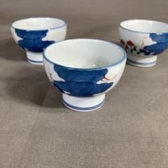 源右衛門】古伊万里の伝統 日本の名窯 舘林源右衛門作 染錦秋草文 高台