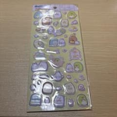 すみっコぐらし ポケットステッカー ぷくぷくシール　ふしぎなうさぎのおにわのサムネイル