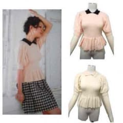 ペプラムニットのサムネイル