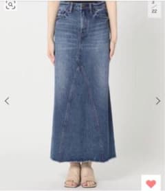 ヘルシーデニムSP DENIM LONG SLIT スカート◆34のサムネイル