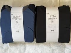 新品タグ付き　UNIQLO ウルトラストレッチ上下セット　Lのサムネイル