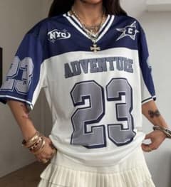 ADVENTURE 23 ナンバリング メッシュ 半袖Tシャツのサムネイル
