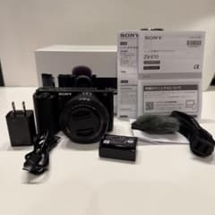 [미품]SONY ZV-E10 VLOGCAM 디지털 일안 카메라