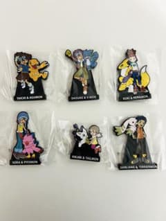 【デジモン一番くじ】ラバースタンド6種のサムネイル
