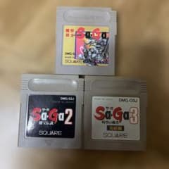 Thumbnail of サガ SAGA 1.2.3セット　ゲームボーイ