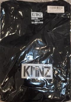 【未開封・XXL】KMNZ 公式 長袖Tシャツ KMNT LONG BLACKのサムネイル