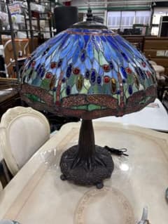 T91 ステンドグラスランプ 3灯 とんぼ - メルカリ