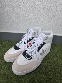 Adidas スニーカー ホワイト/レッドのサムネイル