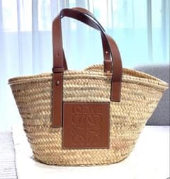LOEWE ロエベ　バスケットバッグ　ミディアム LOEWE バスケットバッグ ミディアムサイズ - メルカリ