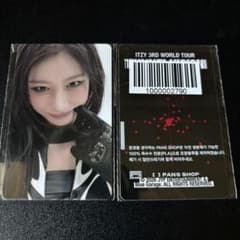 ITZY チェリョン TUNNEL VISION オンライン 特典 トレカ - メルカリ