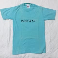 PUFFY サイン入り ALL BECAUSE OF YOU Tシャツ Lサイズ