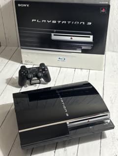 PS3 CECHA00 60GB 初期型 完動品 PS2対応 レンズ新品 - メルカリ