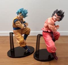 ドラゴンボールZ 孫悟空 界王拳 超サイヤ人ゴッドSS 2体セット フィギュア
