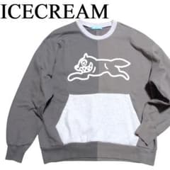 23AW ICECREAM アイスクリーム クレイジー スウェット トレーナー 23AW ICECREAM アイスクリーム クレイジー スウェット トレーナー