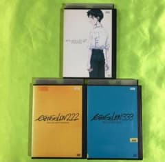 DVD 에바 신극장판 DVD 3장 세트 서파 Q 에반게리온