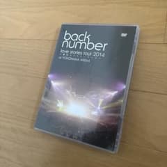back number LIVE DVD／love stories tourのサムネイル