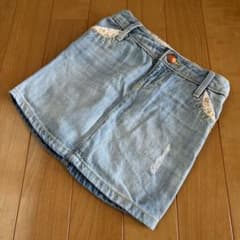 gap デニムスカート　110