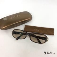 GUCCI グッチ べっ甲柄 スクエア メガネ フレーム 眼鏡のサムネイル