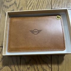 MINI ロゴ入り ブラウン カードケースのサムネイル