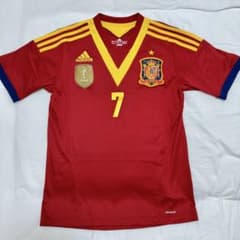 極美品】 スペイン代表 ダビド・ビジャ ユニフォーム 160cm サッカー 7