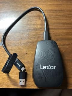 Lexar cf express カードリーダーのサムネイル