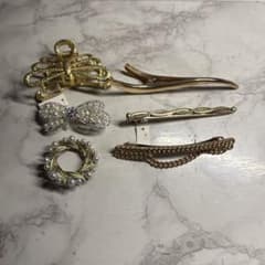 金属製アクセサリー5点セットのサムネイル