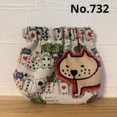 スペシャルセット　SALE 猫柄　巾着　パクパクポーチ　ハンドメイド 感謝価格 レア生地 トランプ猫柄 パクパクポーチ 小物入れ
