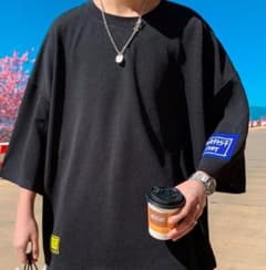 Tシャツ オーバーサイズ ビッグシルエット　半袖　韓国　ストリート　夏　夏服のサムネイル
