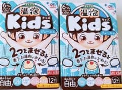 温泡 Kids ジュース編の発泡入浴剤 12錠 アース製薬のサムネイル