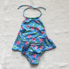 チューリップ柄 セパレート水着 95のサムネイル
