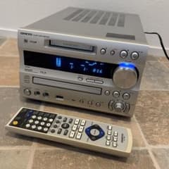 【美品】ONKYO FR-N9FX リモコン付　CD読み込めずジャンク 美品】ONKYO FR-N9FX リモコン付 CD読み込めずジャンク - メルカリ