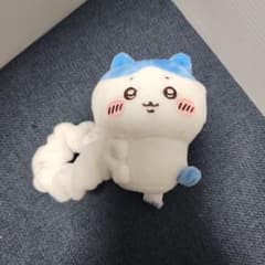 ちいかわ ハチワレ ぬいぐるみ シュシュ付きのサムネイル