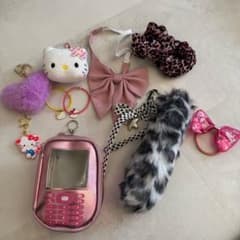 平成JK 雑貨　ギャル　グッズ　キティーちゃん　ヒョウ柄のサムネイル