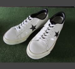 CONVERSE ONE STAR ワンスター ホワイト ブラック ローカット