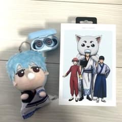Gintama AVIOT Yorozuya Wireless Earphones　Gintoki Sakata　Plush toy set