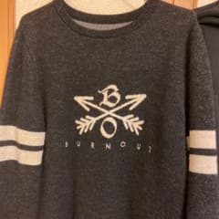 burnout クロスドアロー ニットセーターのサムネイル