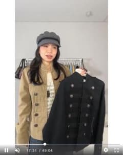 ブラック laguagem ラグアジェム ナポレオンジャケット - メルカリ