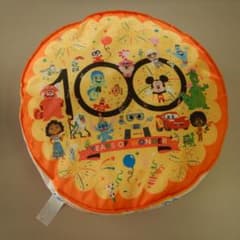 디즈니 100주년 기념 플래티넘 자카 라운드 쿠션