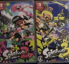 スプラトゥーン2 スプラトゥーン3 セット！バラ売りもしてます⭕️のサムネイル
