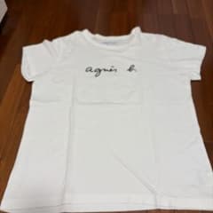 agnes b. アニエスベー ロゴTシャツ ホワイト サイズ2のサムネイル