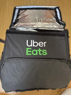 Uber Eats クーラーバッグ ブラックのサムネイル