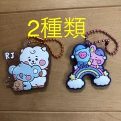 BT21ラバーマスコットキーホルダー 2個のサムネイル