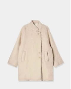 louren 完売品 shaggy half coat ベージュ　コート louren shaggy half coat ベージュ コート - メルカリ