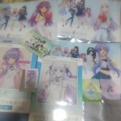 SummerPockets ラウンドワン プラマット アクリルボード しろは 蒼 