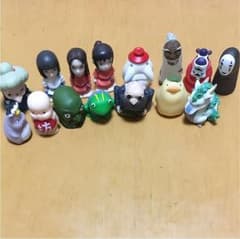 千と千尋の神隠し ソフビ 指人形 セット ジブリのサムネイル