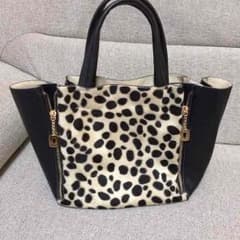 セレクトショップ購入ファーと革のバッグ^_−☆のサムネイル