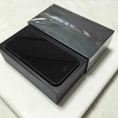 au iPhone5 16GB 一括購入品 アクティベート確認済ブラックのサムネイル