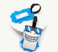 サメ　シャーク　荷札　名札のサムネイル