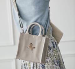 値下げ不可　Seventen ワンポイント刺繍トートバッグ　グレージュ 値下げ不可 Seventen ワンポイント刺繍トートバッグ グレージュ - メルカリ